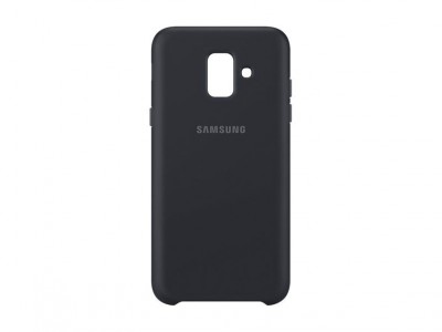 Galaxy A6 Dual Layer Cover (Galaxy A6) Zwart