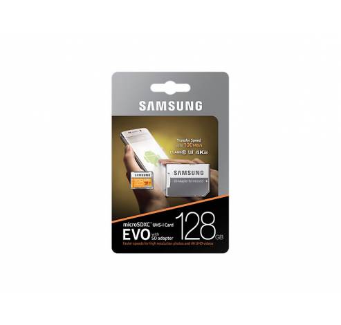 EVO microSD Kaart 128GB incl. adapter  Samsung
