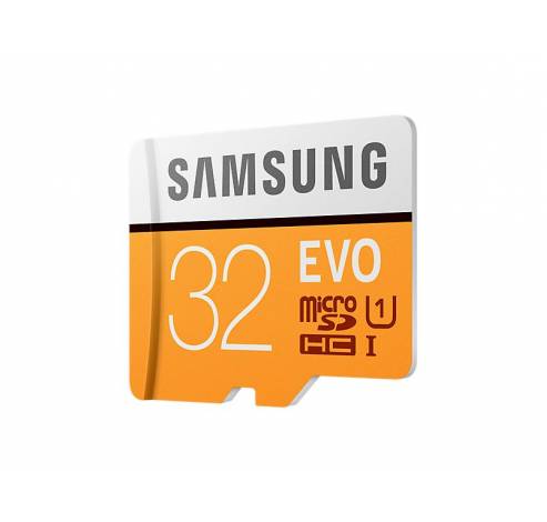 EVO microSD Kaart 32GB incl. adapter  Samsung