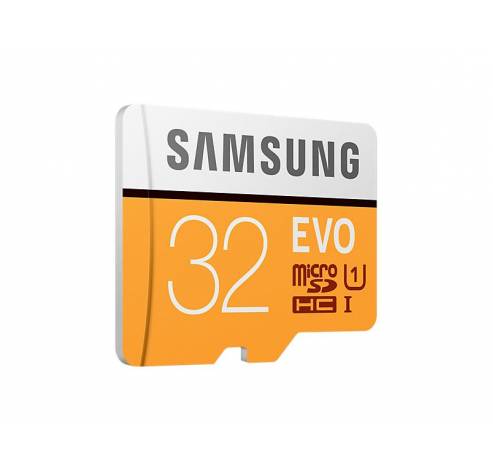 EVO microSD Kaart 32GB incl. adapter  Samsung