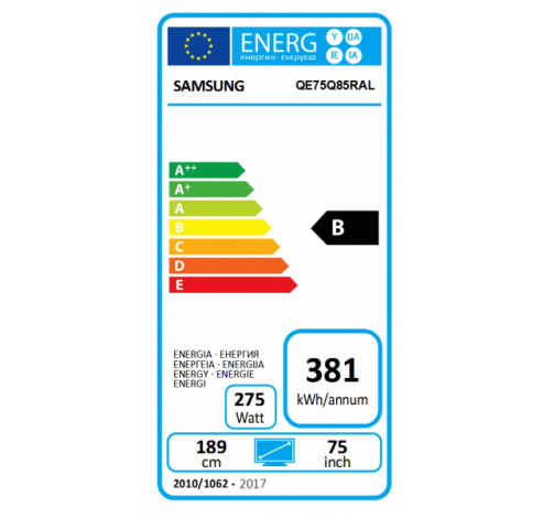 QE75Q85R  Samsung