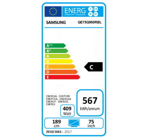 QE75Q950R  Samsung