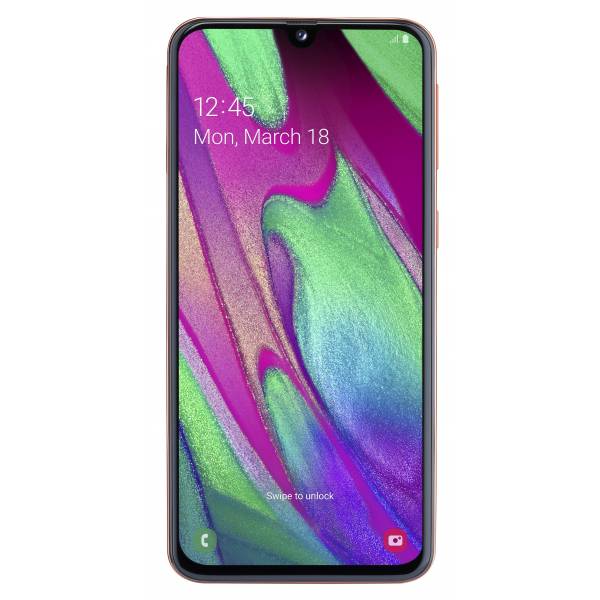 Samsung Smartphone Galaxy A40 Oranje Samsung Smartphone Galaxy A40 Oranje