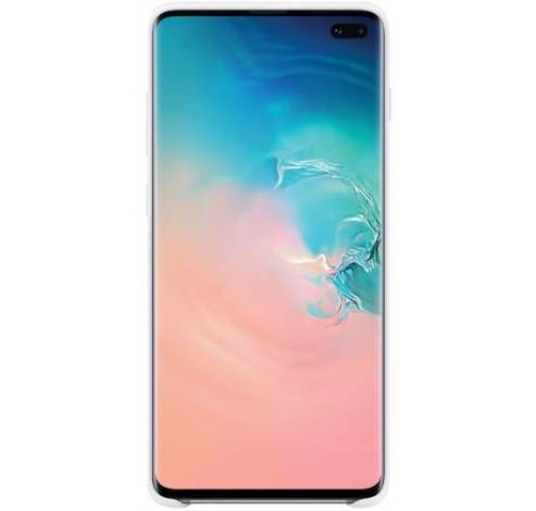 Silicone cover voor Galaxy S10 Plus Wit  Samsung