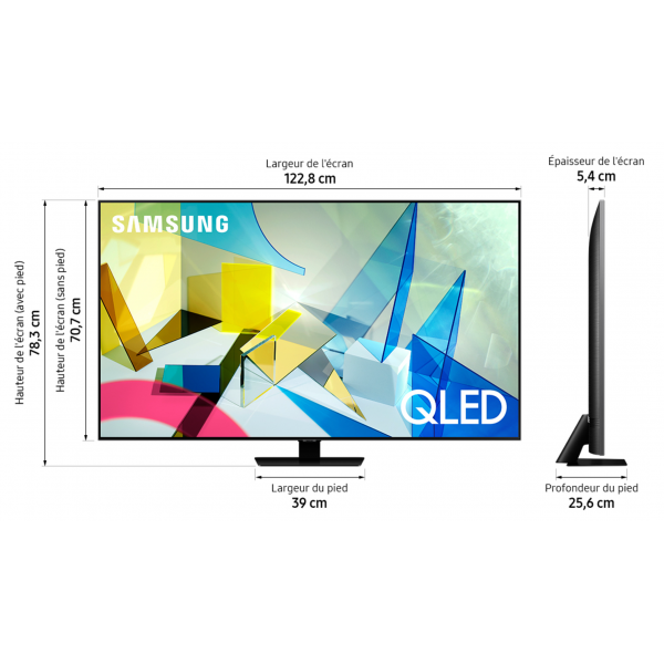 Samsung Televisie QLED 4K QE55Q80T (2020) Samsung Televisie QLED 4K QE55Q80T (2020)