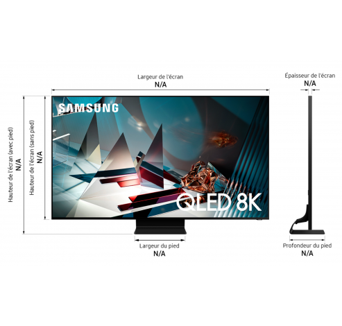 QLED 8K QE55Q800T (2020)  Samsung
