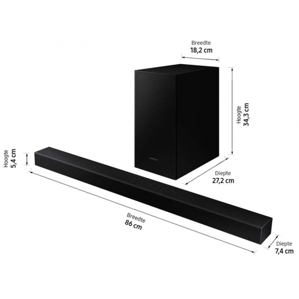 Essential T-series Soundbar HW-T450 (2020) Samsung Essential T-series Soundbar HW-T450 (2020) Samsung