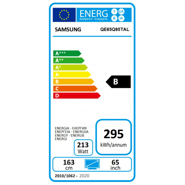 Samsung Televisie QLED 4K QE65Q95T (2020) Samsung Televisie QLED 4K QE65Q95T (2020)