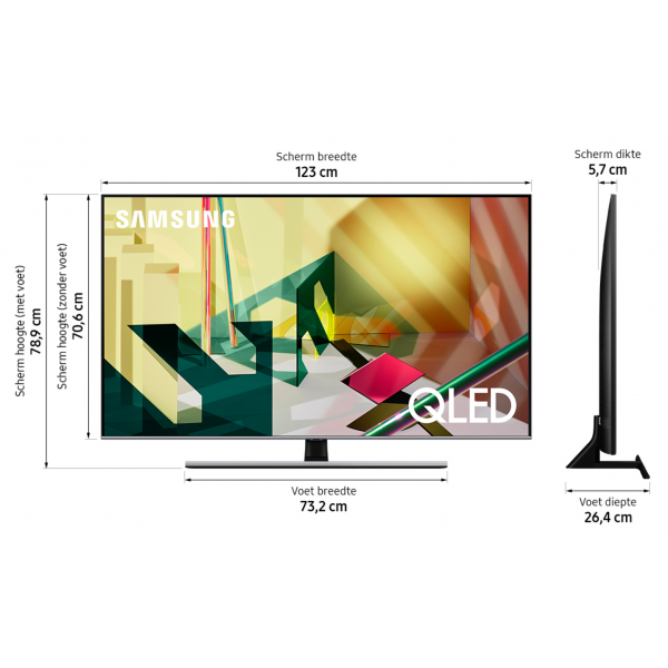 Samsung Televisie QLED 4K QE55Q77T (2020) Samsung Televisie QLED 4K QE55Q77T (2020)