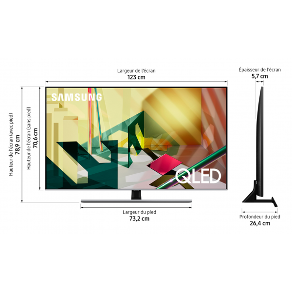 Samsung Televisie QLED 4K QE55Q77T (2020) Samsung Televisie QLED 4K QE55Q77T (2020)