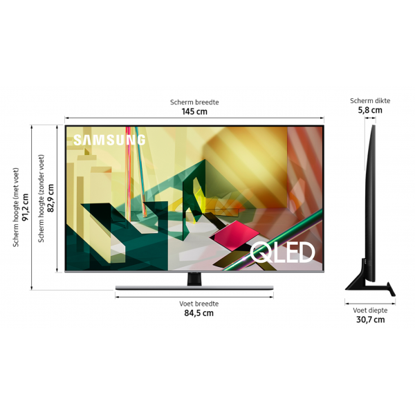 Samsung Televisie QLED 4K QE65Q77T (2020) Samsung Televisie QLED 4K QE65Q77T (2020)