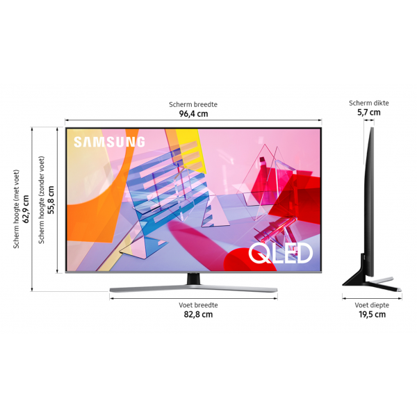 Samsung Televisie QLED 4K QE43Q67T (2020) Samsung Televisie QLED 4K QE43Q67T (2020)