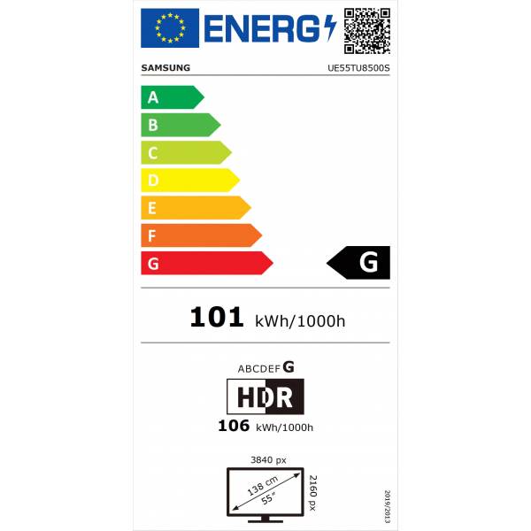 Crystal UHD UE55TU8500 (2020) Samsung Crystal UHD UE55TU8500 (2020) Samsung