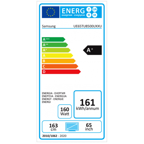 Crystal UHD UE65TU8500 (2020) Samsung Crystal UHD UE65TU8500 (2020) Samsung
