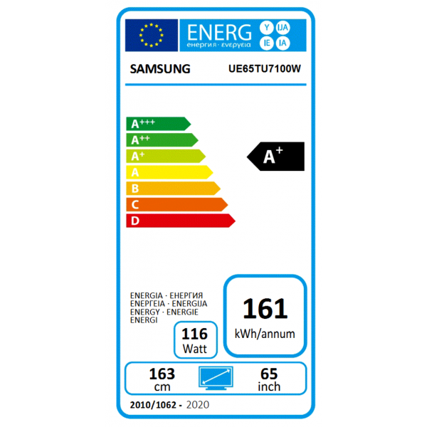 Crystal UHD UE65TU7170 (2020) Samsung Crystal UHD UE65TU7170 (2020) Samsung