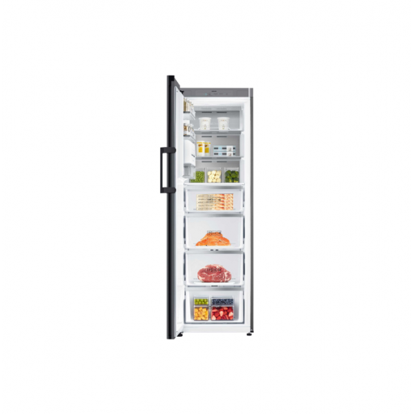 Bespoke 1-deurs vriezer (323L) Clean Black Samsung Bespoke 1-deurs vriezer (323L) Clean Black Samsung