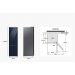 Bespoke Koel-vriescombinatie (390L) Glam Navy Samsung Bespoke Koel-vriescombinatie (390L) Glam Navy Samsung