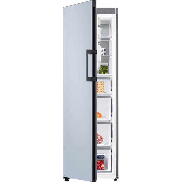 Bespoke 1-deurs vriezer (323L) Satin Skyblue Samsung Bespoke 1-deurs vriezer (323L) Satin Skyblue Samsung
