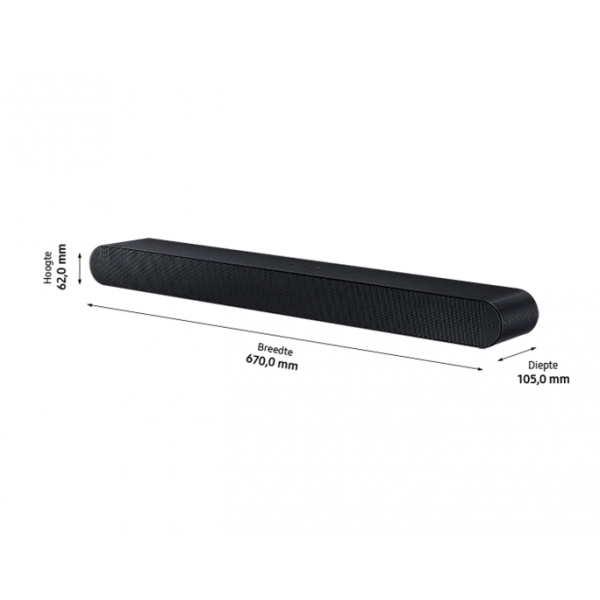 Compact All-in-one S-series Soundbar HW-S60B (2022) 