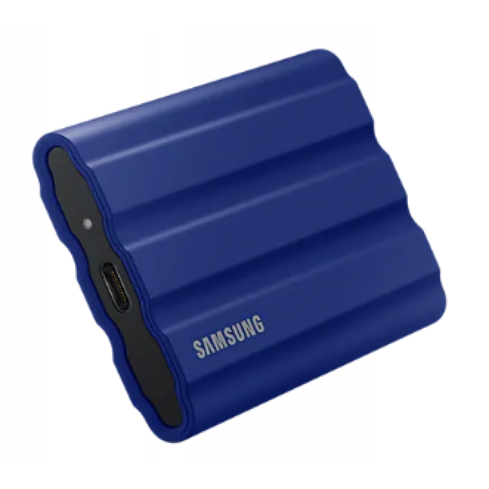 Samsung Geheugen Portable SSD T7 Shield 2TB Blue