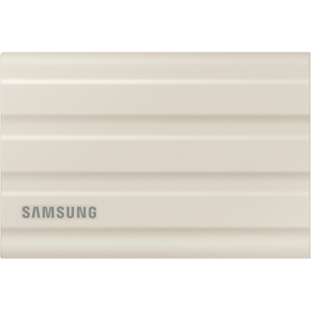 Samsung Geheugen Portable SSD T7 Shield 1TB Moonrockbeige