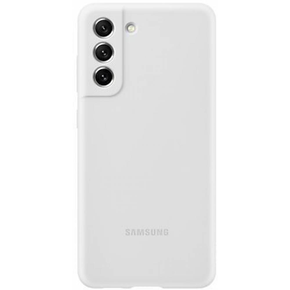 Samsung Smartphonehoesje Galaxy S21 FE Silicone Cover White