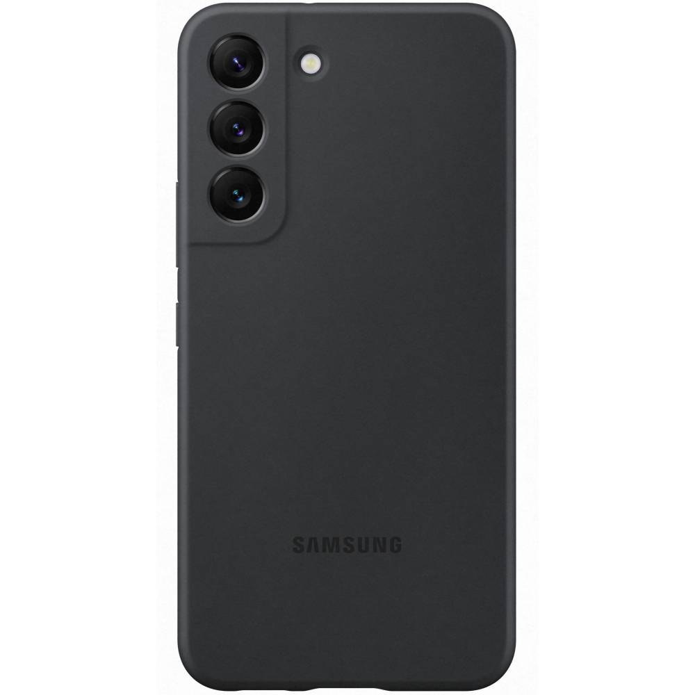 Galaxy S22 Silicone Cover Black 
