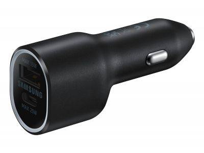 40w car charger black
