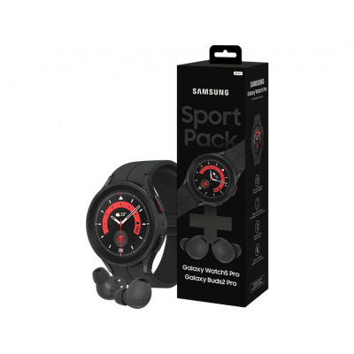 Galaxy Watch5 Pro Sport Pack Zwart 