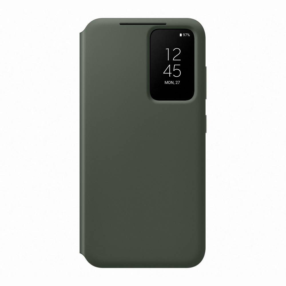 Samsung Smartphonehoesje Galaxy S23 Smart View Wallet Case Green