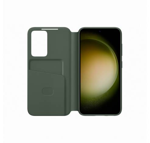 Galaxy S23 Smart View Wallet Case Green  Samsung