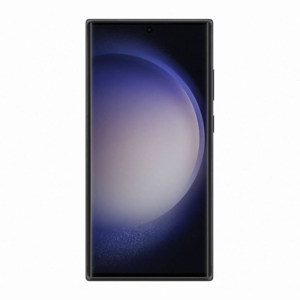 Samsung Smartphonehoesje Galaxy S23 Ultra Leather Case Black
