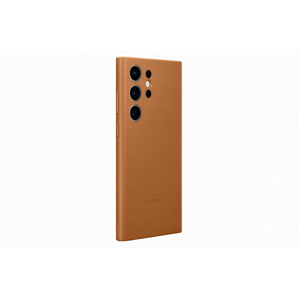 Samsung Smartphonehoesje S23 Ultra Leather Case Camel