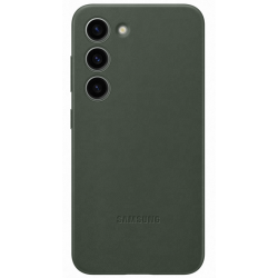 Samsung Galaxy S23+ Leather Case Green