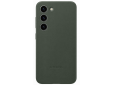 Galaxy S23+ Leather Case Green