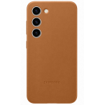 Galaxy S23+ Leather Case Camel 