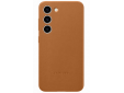 Galaxy S23+ Leather Case Camel