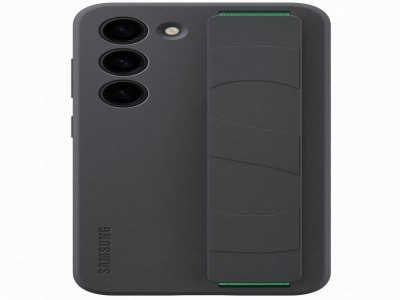 Galaxy S23+ Silicone Grip Case Black