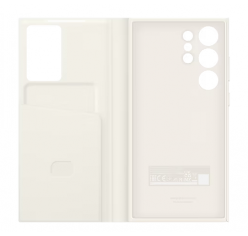 Galaxy S23 Ultra Smart View Wallet Case Cream  Samsung