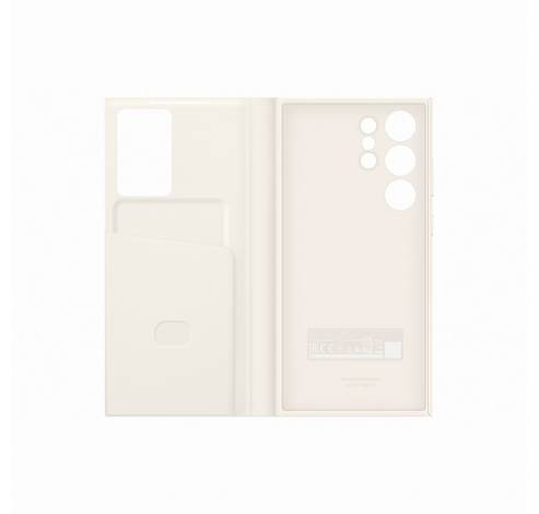 Galaxy S23 Ultra Smart View Wallet Case Cream  Samsung