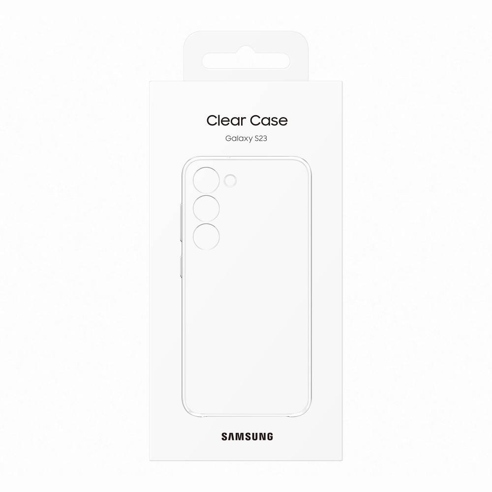 Samsung Smartphonehoesje Galaxy S23 Clear Case Transparent
