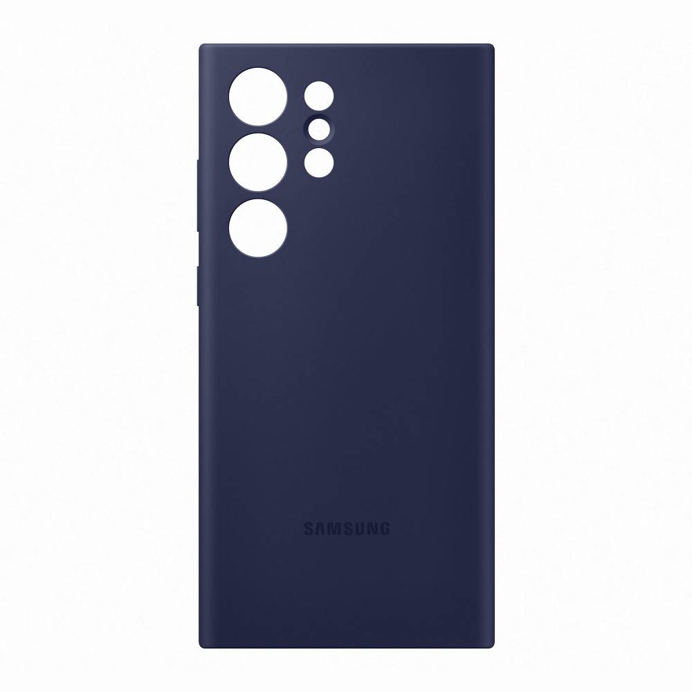 Samsung Smartphonehoesje Galaxy S23 Ultra Silicone Case Navy