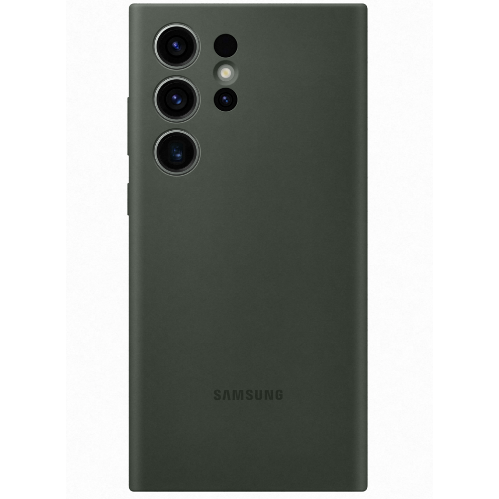 Galaxy S23 Ultra Silicone Case Green 