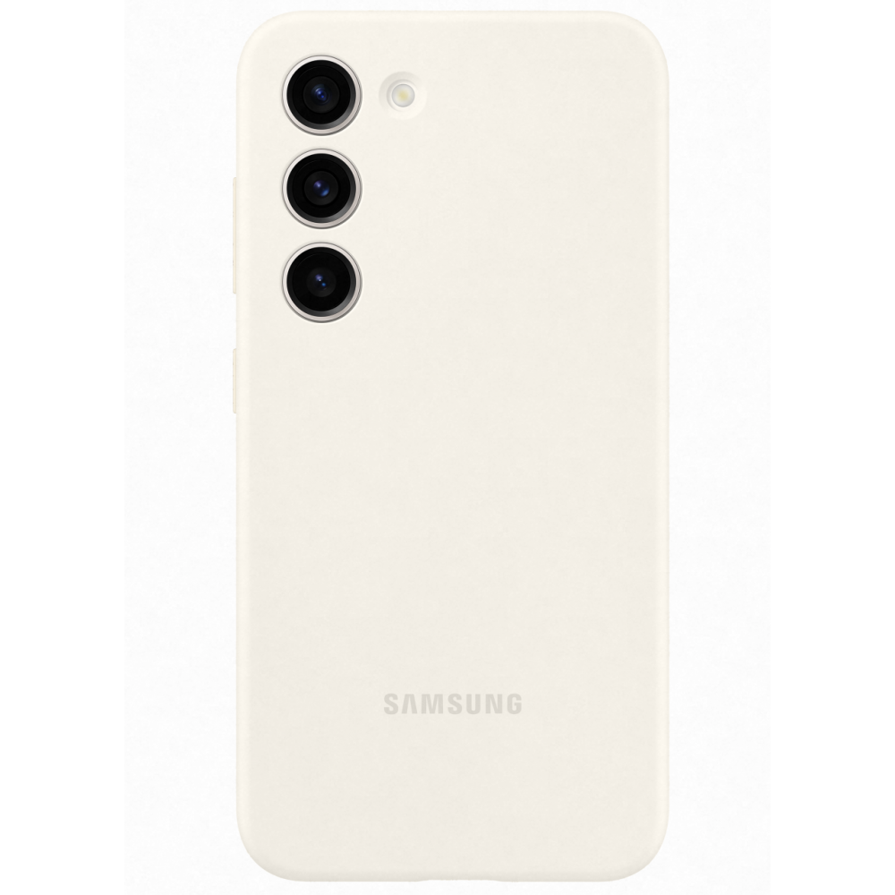 Galaxy S23+ Silicone Case Cream 
