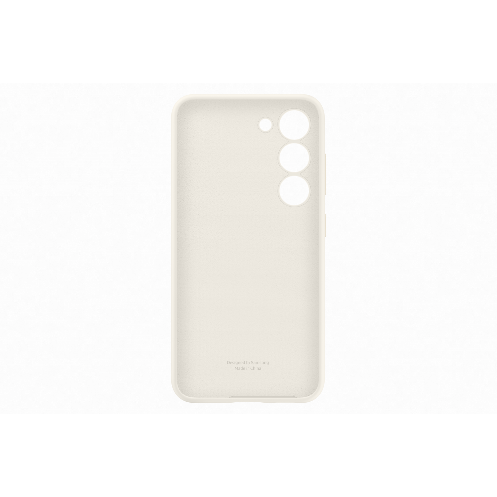 Samsung Smartphonehoesje Galaxy S23+ Silicone Case Cream