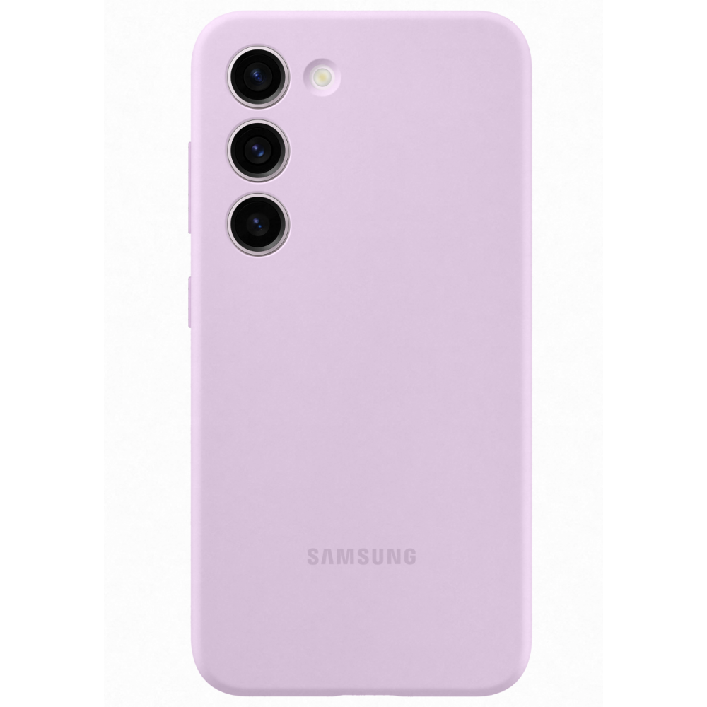 Samsung Smartphonehoesje Galaxy S23+ Silicone Case Lavender