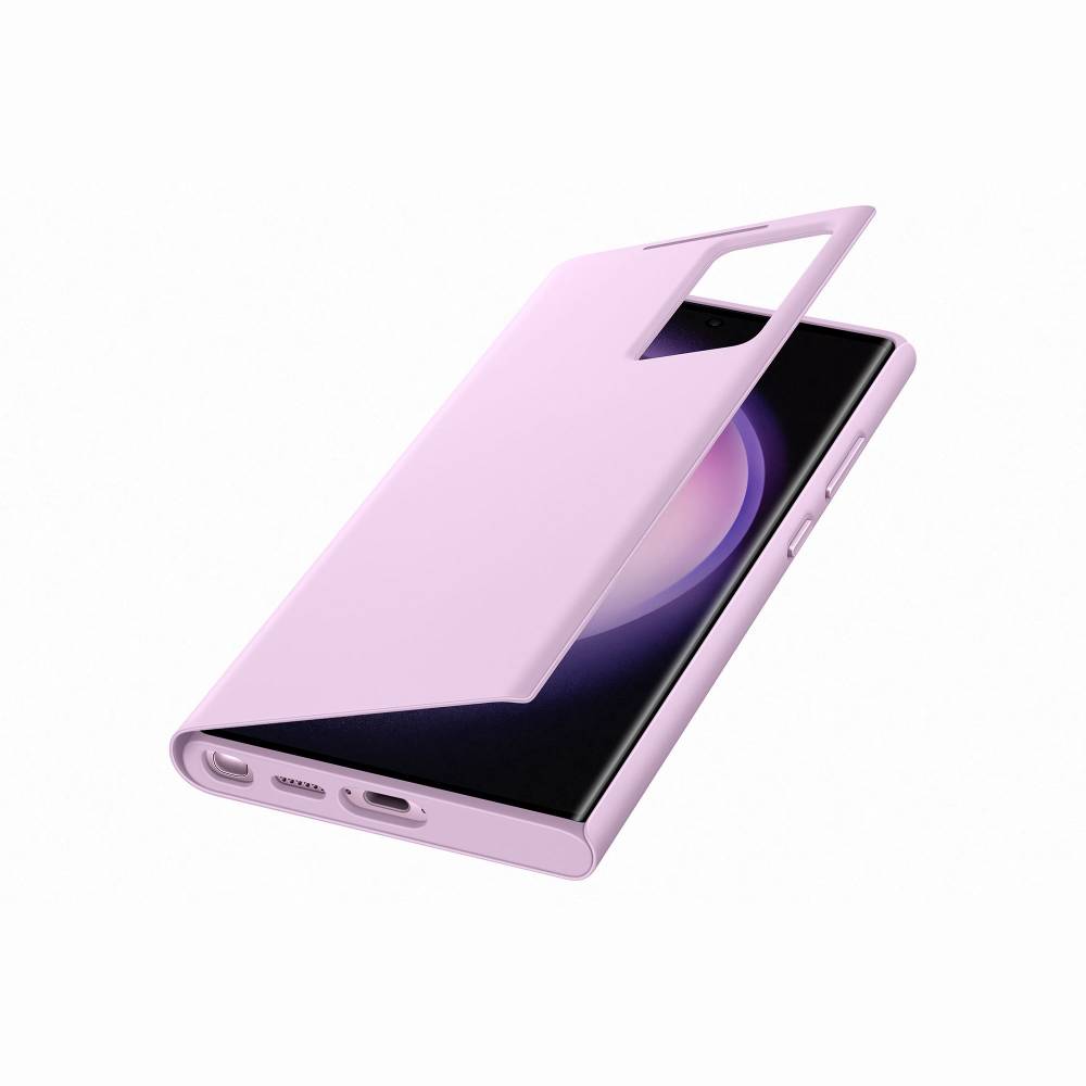 Samsung Smartphonehoesje Galaxy S23 Ultra Smart View Wallet Case Lavender