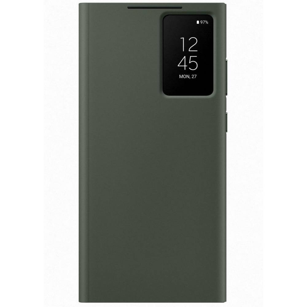 Galaxy S23 Ultra Smart View Wallet Case Green 