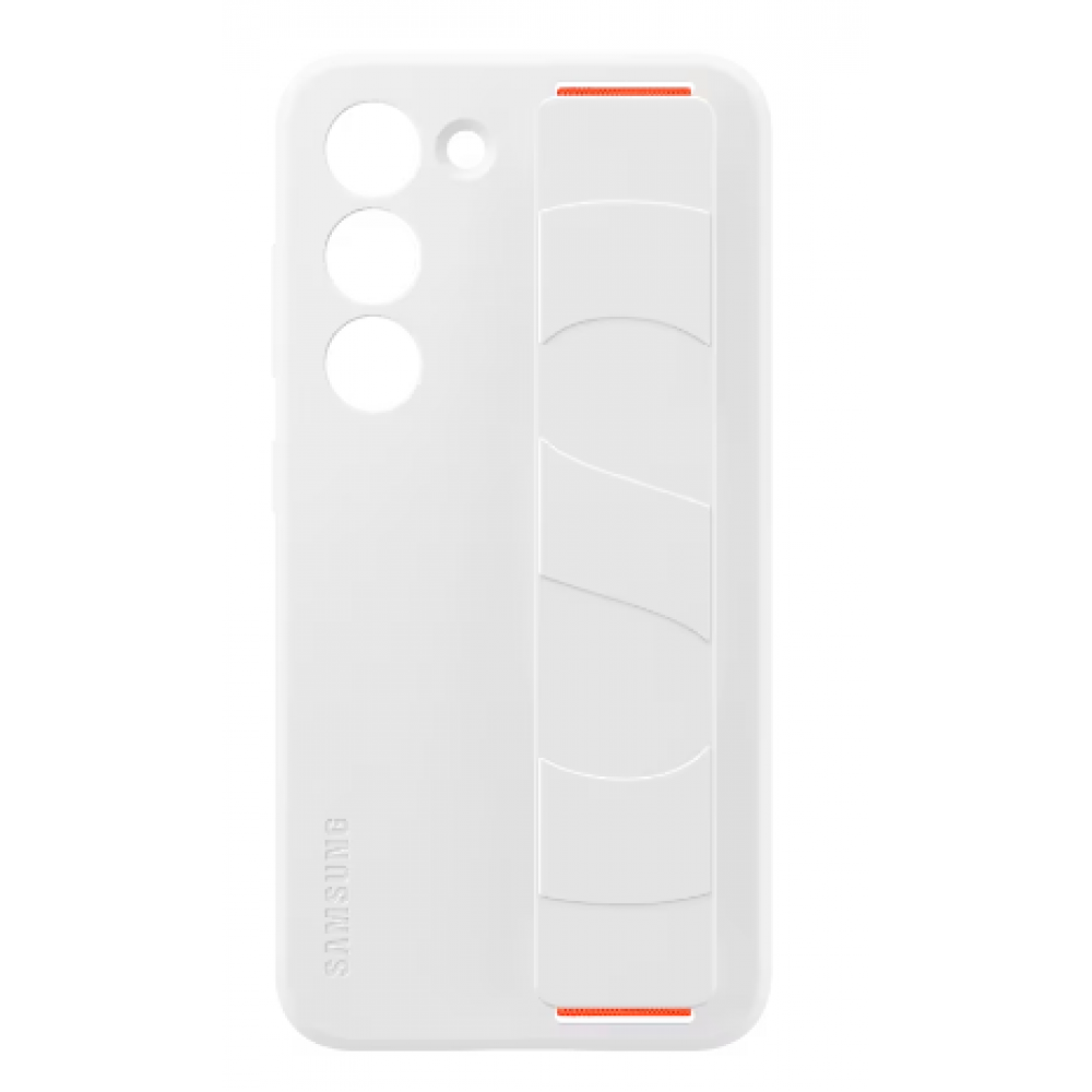 Galaxy S23 Silicone Grip Case White 