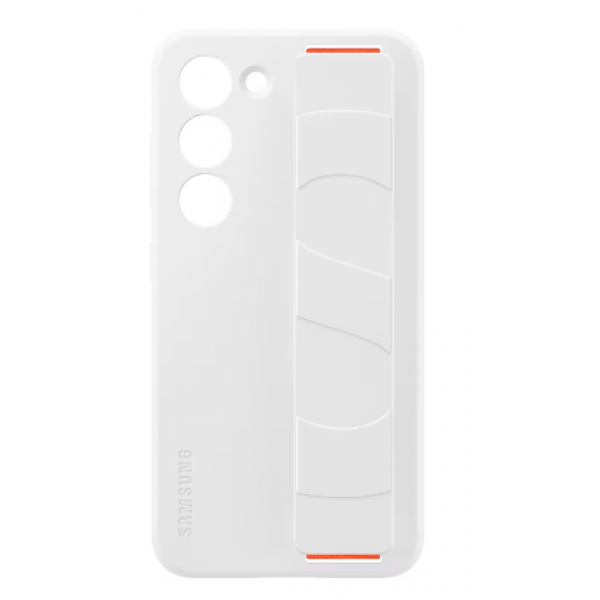 Samsung Galaxy S23 Silicone Grip Case White